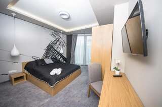 Апарт-отели Apartamenty D20 Рыбник Двухместный номер с 1 кроватью и собственной ванной комнатой-4